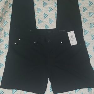 Jessica Simpson Size 30 Kiss Me Jeggings in Black